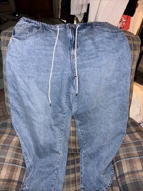 wild fable Light Blue Relaxed Men’s Jeans with Drawstring